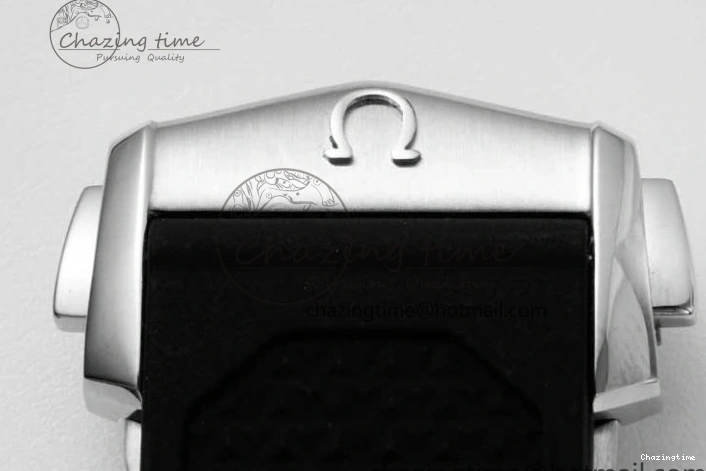 1227 SportInspired Speedmaster Racing Master SS HKF Best Edition Blue Black Dial on Black Rubber Strap A 7817